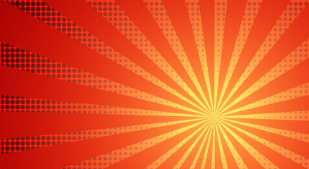 bright and rich background in pop art style EPS 10