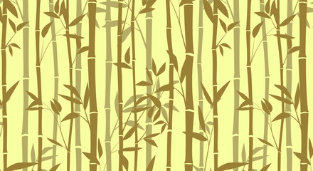 Bamboo forest for background EPS 10