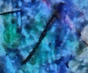 Colorful scratched grunge texture. Dry oil strokes background. Design pattern.