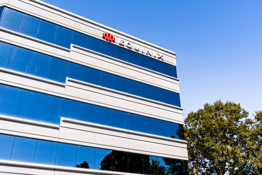 August 1, 2019 Redwood City / CA / USA - Equinix, Inc headquarters in Silicon Valley; Equinix is an American multinational company that specializes in internet connection and data centers