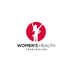 Women Health Logo Template