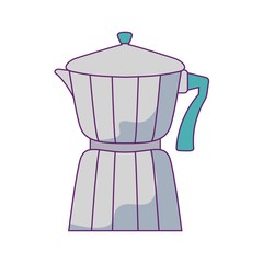 teapot kitchen traditional isolated icon