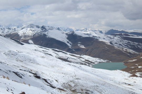 Vista de Chacaltaya en Bolivia