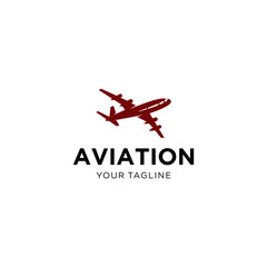 Aviation Logo Design Vector Template