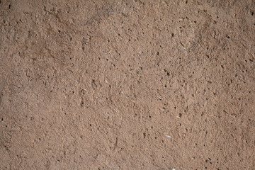 Close up Earthen Wall texture background