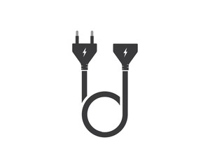 electric socket plug vector,illustration