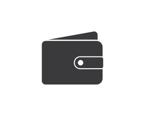 wallet  logo icon vector illustration