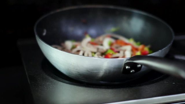 Quesadilla Making Process in slow motion and normal shot