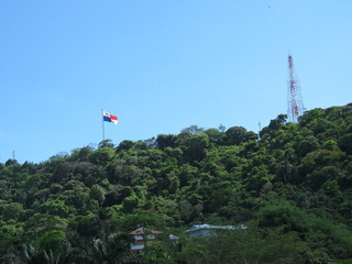 flag on pole