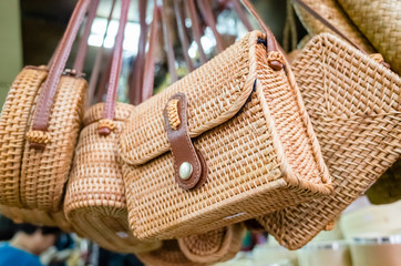 traditional bamboo bags