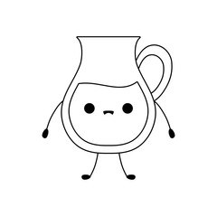 cute teapot kitchen kawaii style