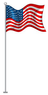 Flag design of United States