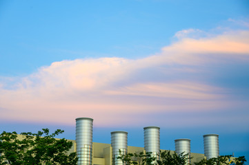 あさの汐風公園から見る青空