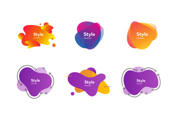 Collection of creative art objects. Vector illustration. Can be used for advertising, marketing, presentation