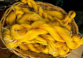 weaving ancient Thailand as silk