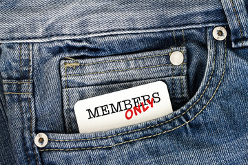Members only