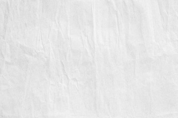 Fototapeta na wymiar Crumpled white grey paper texture