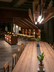 Well-equipped indoors visited by travel