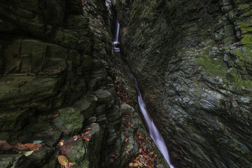 愛媛県大洲市　白滝公園　貫洞の滝