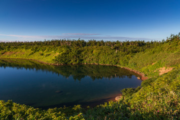 Hachimantai in the early summer morning
