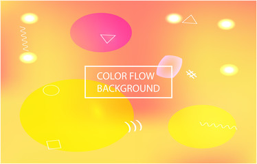 Smooth gradient mesh background.