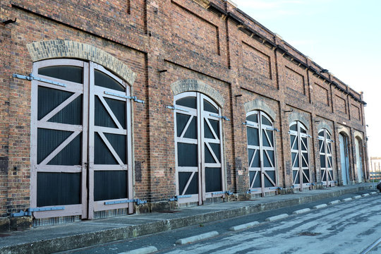 Exterior Brickwork Of Carriageworks Eveleigh Sydney