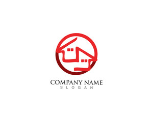 home logo and vector architectural,build