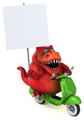 Fun Trex - 3D Illustration