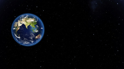 Planet Earth done with NASA textures
