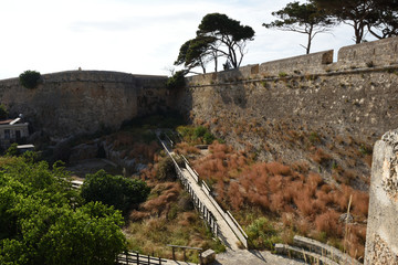 Fortezza von Rethymno auf kreta in griechenland