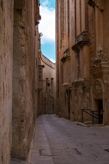 Street Scene from Mdina, Malta - The Silent City