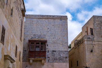 Street Scene from Mdina, Malta - The Silent City