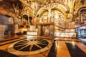 Obraz premium View of church of the Holy Sepulchre