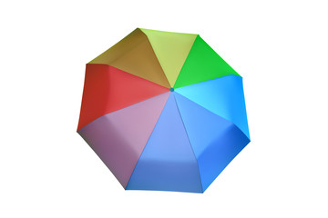 Bright umbrella for women.