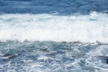 海と空と波の風景（福岡志賀島）