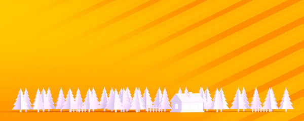 Bright decoration for a congratulatory message with Christmas.Elegant holiday season social post digital card.Copy type space for. 3d rendering of text or logo