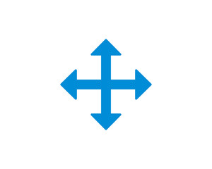 Obraz premium Move Cursor icon vector