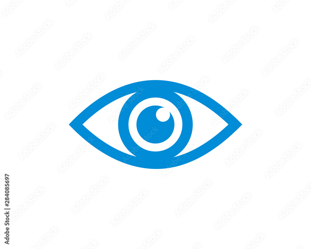 Poster eye icon symbol vector. mail icon symbols vector. symbol for web site computer and mobile vector.