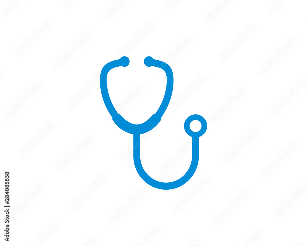 Poster stethoscope icon symbols vector. symbol for web site computer and mobile vector.