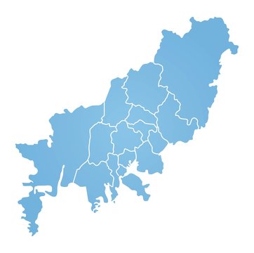 Map of Busan