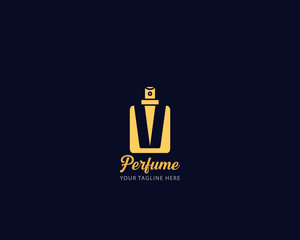 Luxury Initial alphabet Letter V  Perfume perfumery logo design vector illustration can be used for cosmetics spray beauty fragrance business eps 10 fully editable