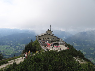 Fototapeta na wymiar Kehlsteinhaus Eagles Nest Berchtesgaden