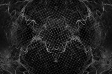 abstract, design, blue, pattern, texture, lines, illustration, black, light, wallpaper, backdrop, fractal, wave, digital, line, technology, geometry, swirl, futuristic, motion, art, 3d, metal, white