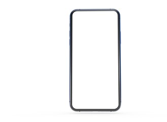 smartphone digital isolated modern white background