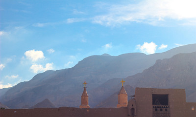 Monastery In Egypt At Red Sea 