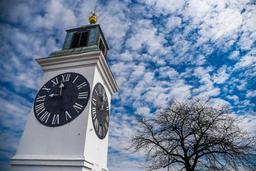 Clock Tower in Petrovaradin Fortress