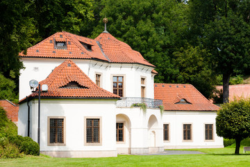 Fototapeta na wymiar Vojteska, Brevnov Monastery, Prague, Czech Republic