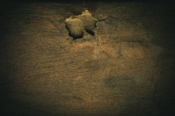 Cement plastered stone wall. Texture, design, background.