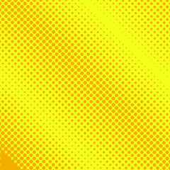 comic yellow background. retro  halftone dot background