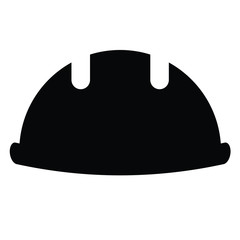 hard hat icon. working helmet icon vector